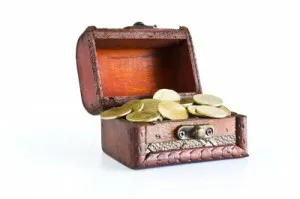 coffre avec économies