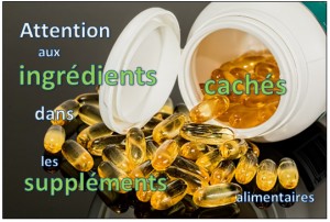 ingredients caches supplements alimentaires